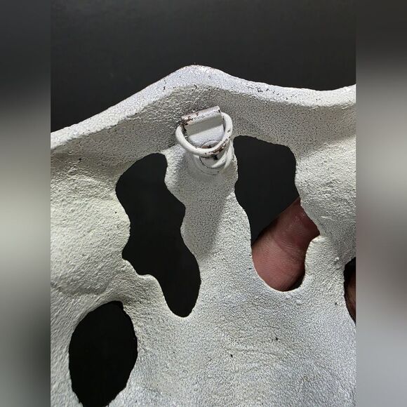 Cast Iron Metal Longhorn Steer Cow Skull Wall Plaque Rustic Western Desert - Picture 7 of 9